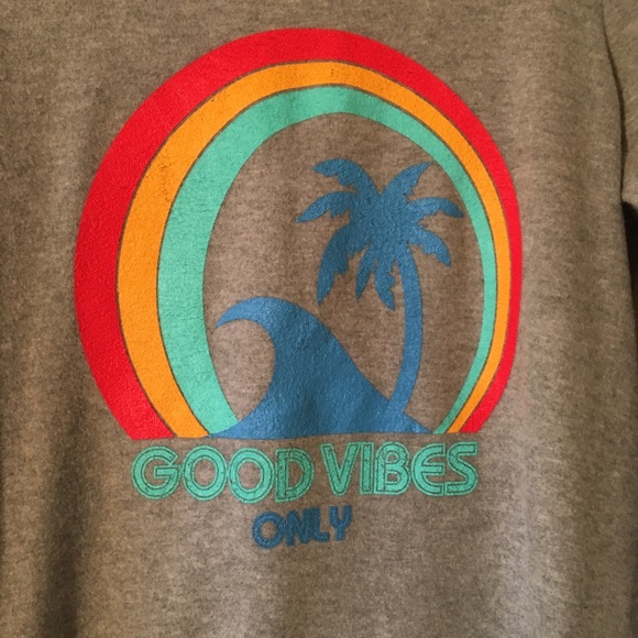Chaser Tops - Chaser Good Vibes Sweatshirt NWT🌴🌈